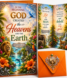 In The Beginning God Created The Heaven's & The Earth
