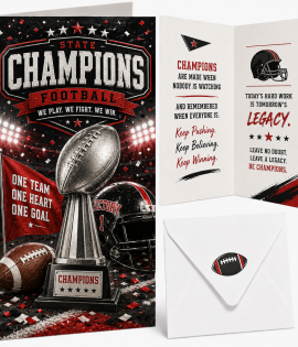 Leave A Legacy Be A Champion