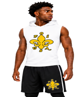 Foi Custom Sleeveless Hoodie/Short Set
