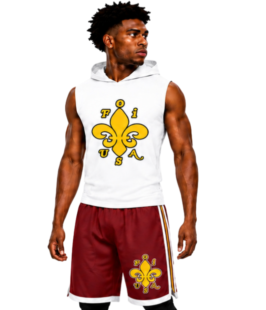 Foi Custom Sleeveless Hoodie/Short Set
