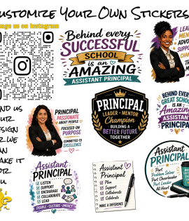 Principal &amp; Assistant Principal Stickers