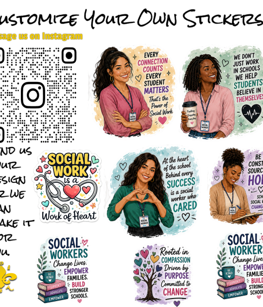 Social Worker Stickers
