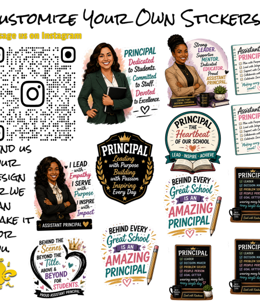 Principal & Assistant Principal Stickers