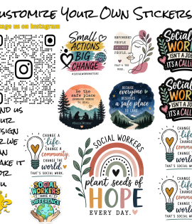 Social Worker Stickers