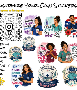 Nurse Stickers