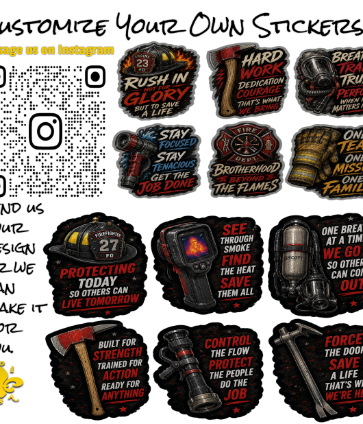 Firefighter Stickers
