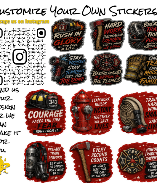 Firefighter Stickers