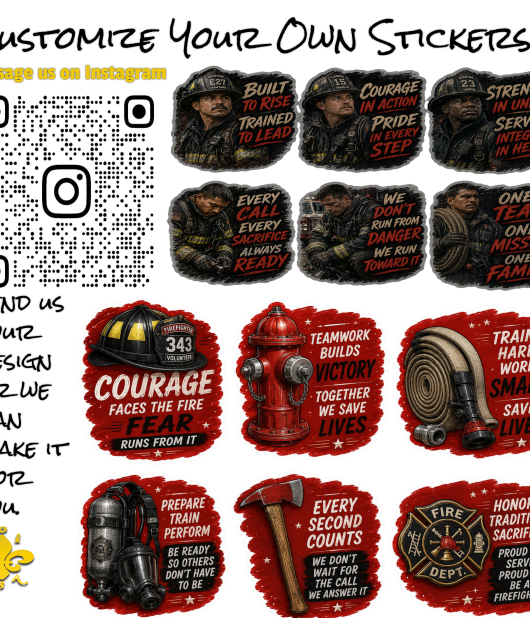 Firefighter Stickers