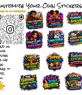 Student Inspiration Graphic Stickers