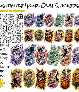Basketball Graphic Stickers