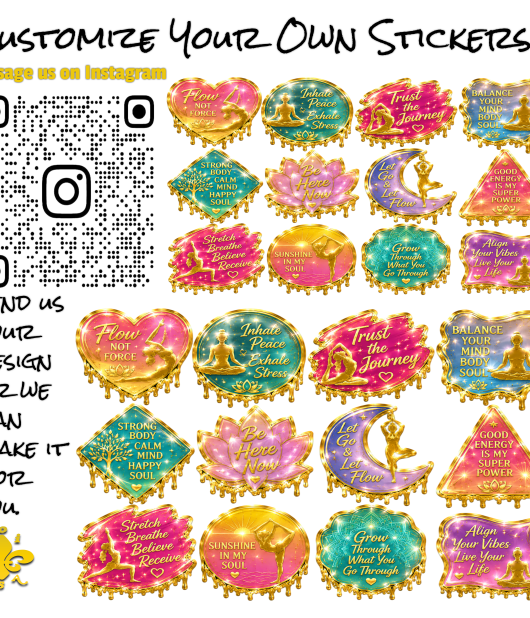 Yoga/Pilates Stickers